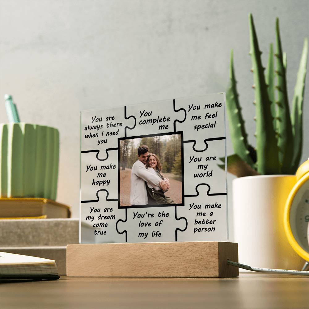 Reasons Why I love You  - Personalized  Acrylic Plaque