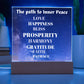 The Path to Inner Peace - Acrylic Plaque