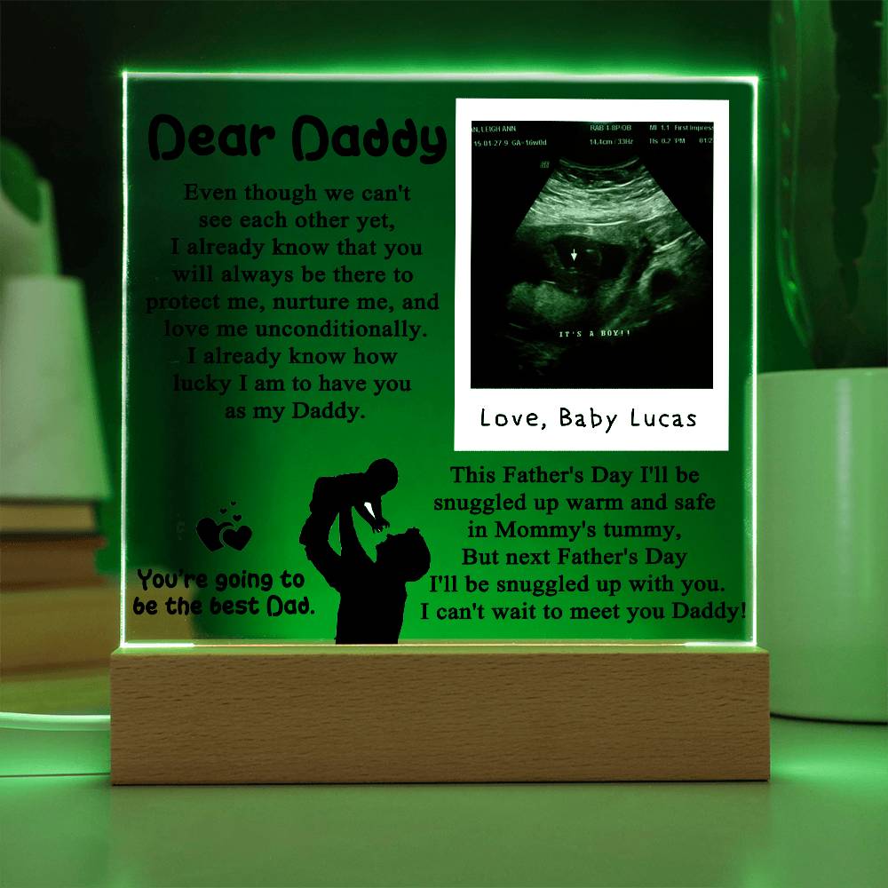Personalized Father’s Day Acrylic Plaque