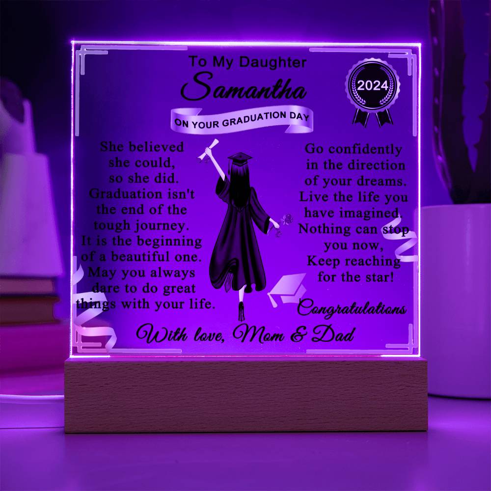 Gift For Daughter On Her Graduation Day