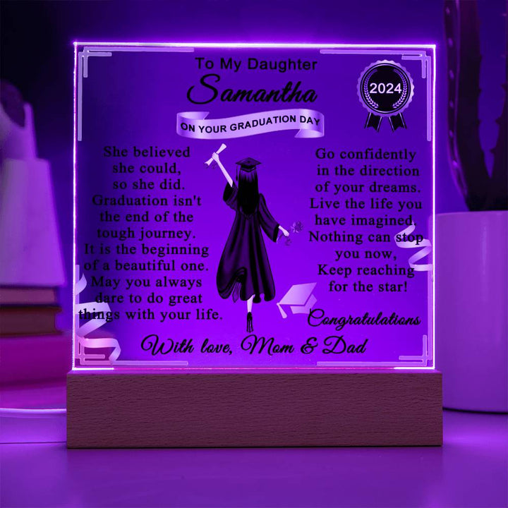 Gift For Daughter On Her Graduation Day