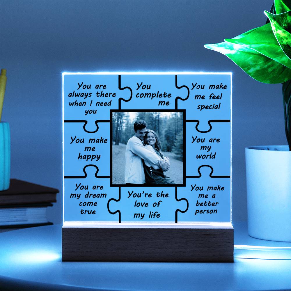 Reasons Why I love You  - Personalized  Acrylic Plaque