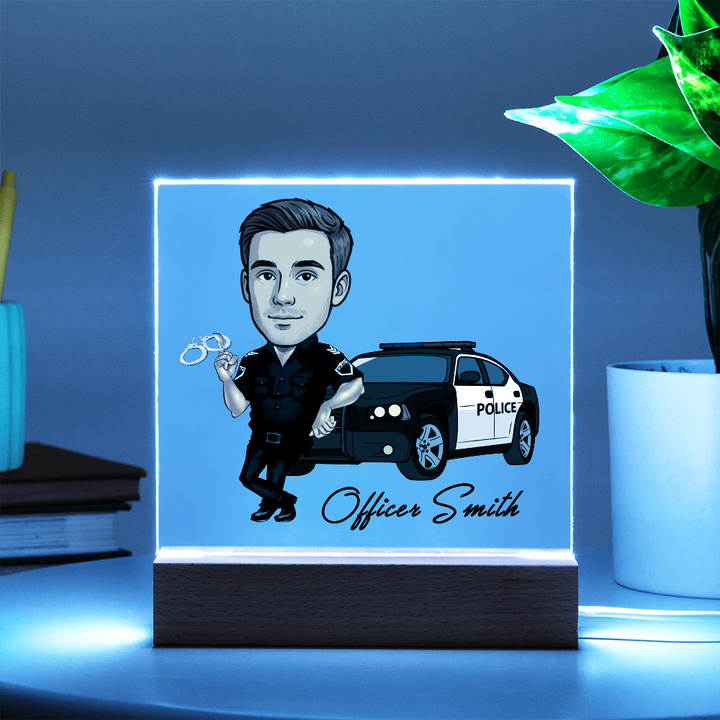 Personalized Profession LED Acrylic Plaque