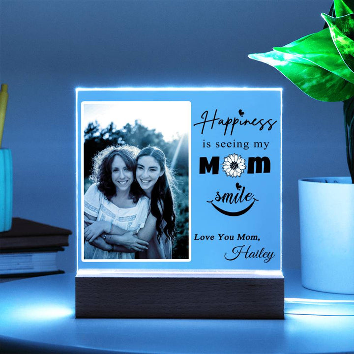 Happiness is Seeing My Mom Smile