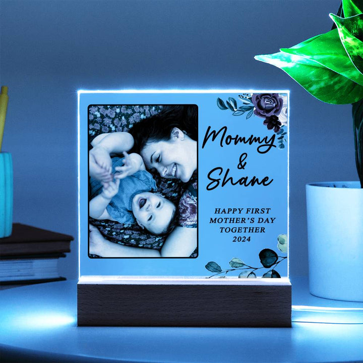 First Mother’s Day Together Personalized Photo Plaque