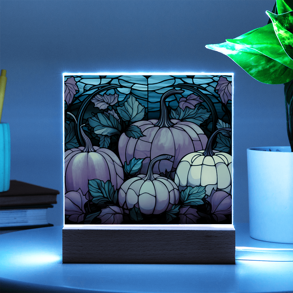 Halloween Pumpkin Night Light Fall Decor