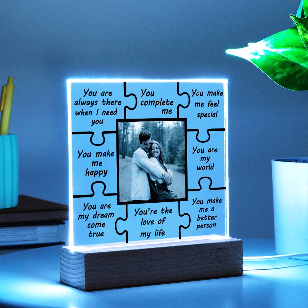 Reasons Why I love You  - Personalized  Acrylic Plaque