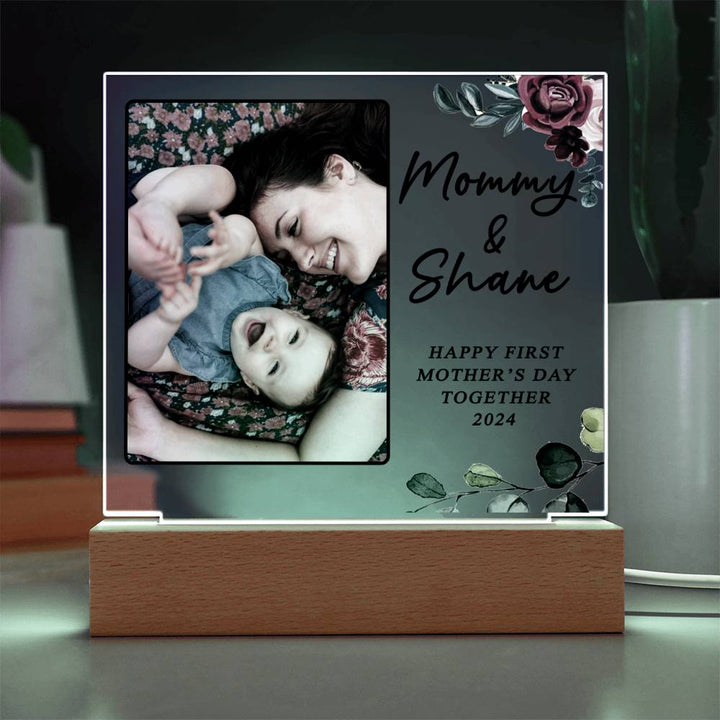 First Mother’s Day Together Personalized Photo Plaque