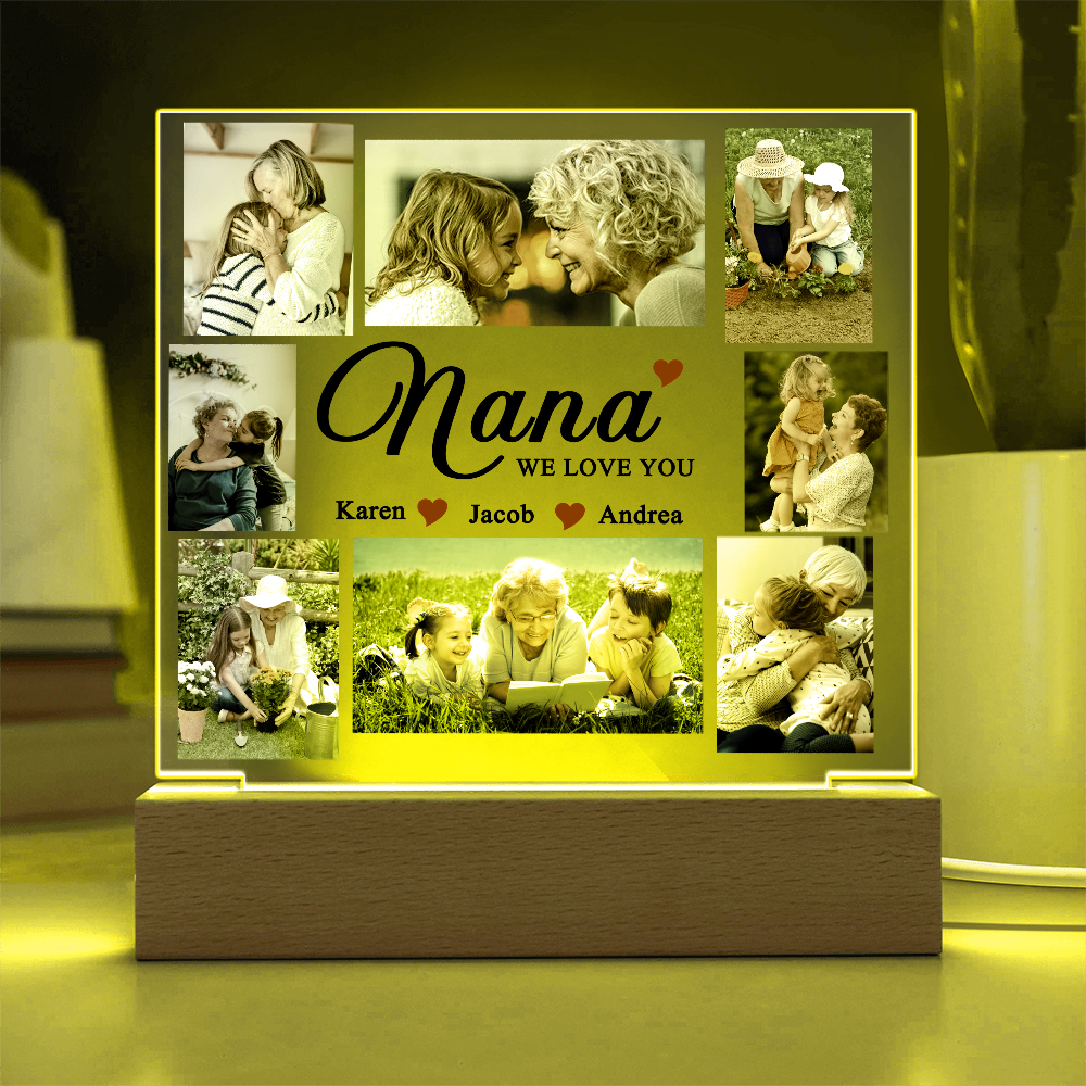 Personalized Grandma Photo Collage