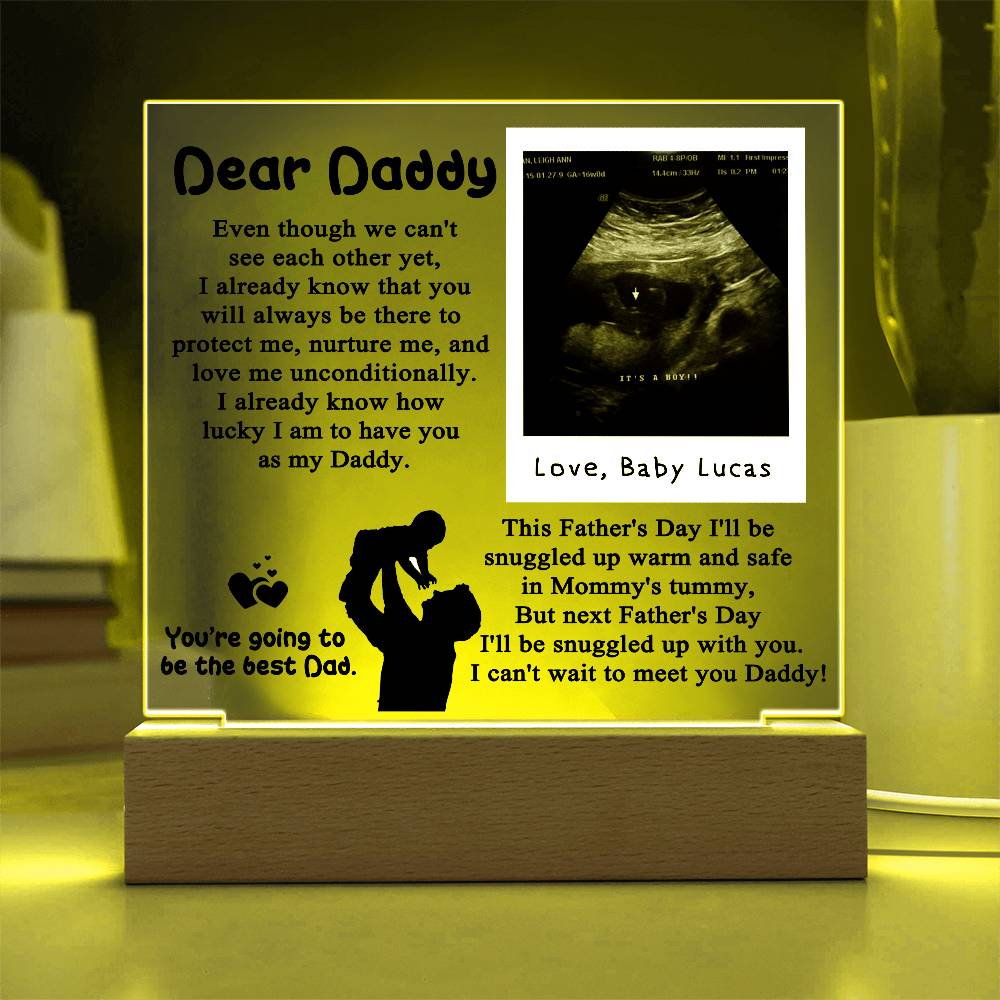Personalized Father’s Day Acrylic Plaque