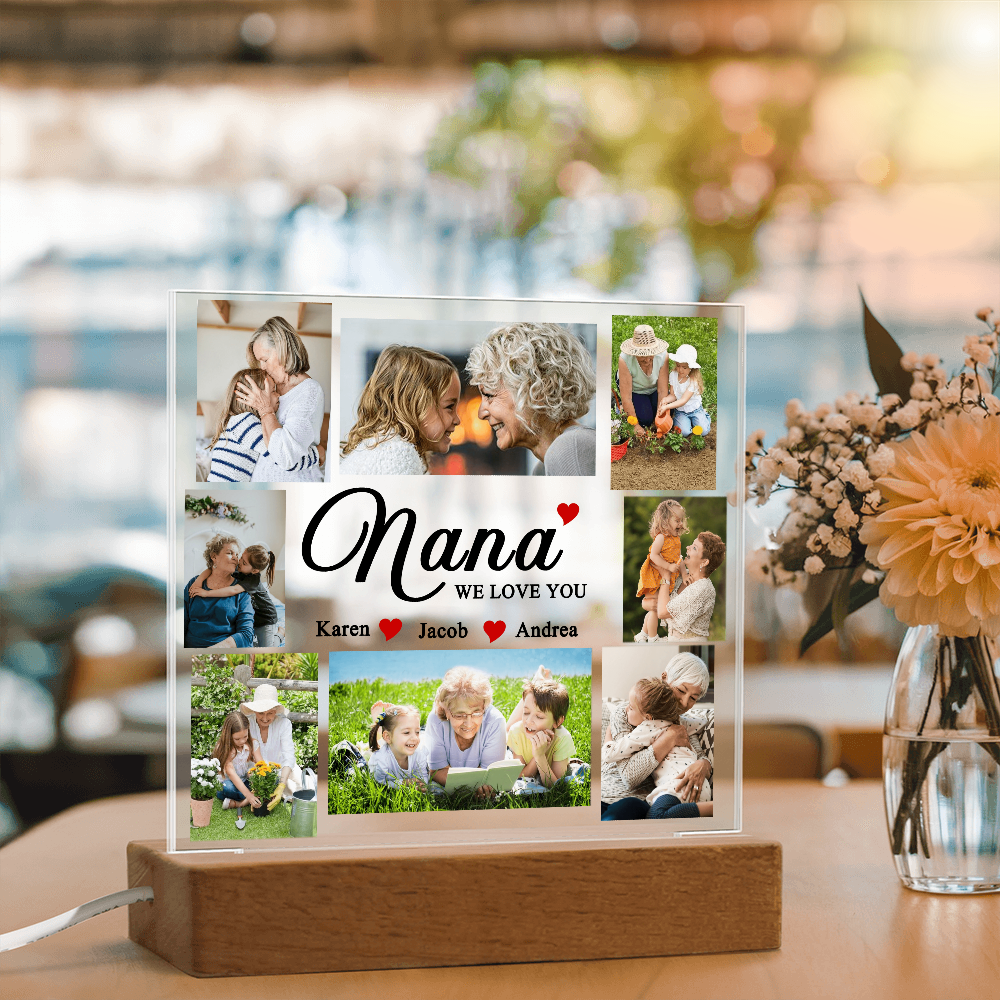 Personalized Grandma Photo Collage