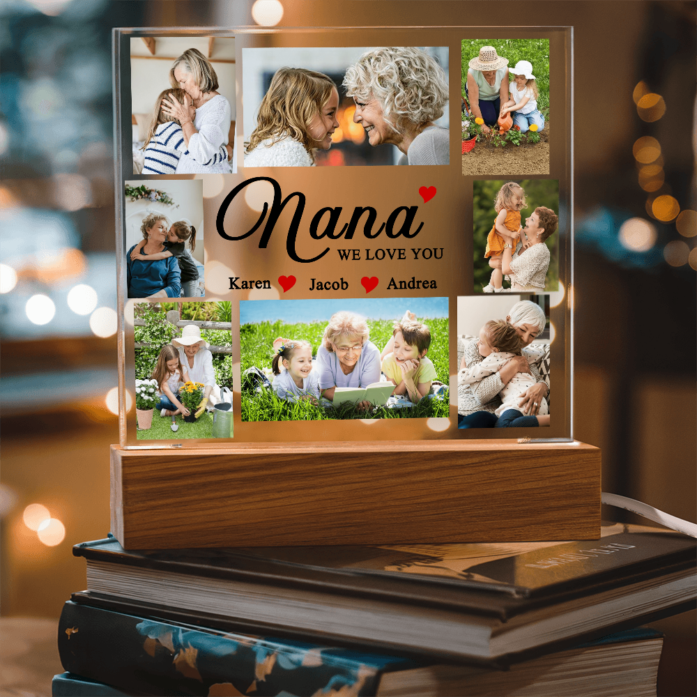 Personalized Grandma Photo Collage