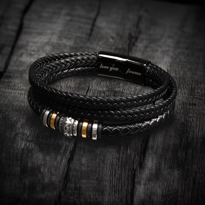 Personalized Bracelet Gift for Future Father-in-Law