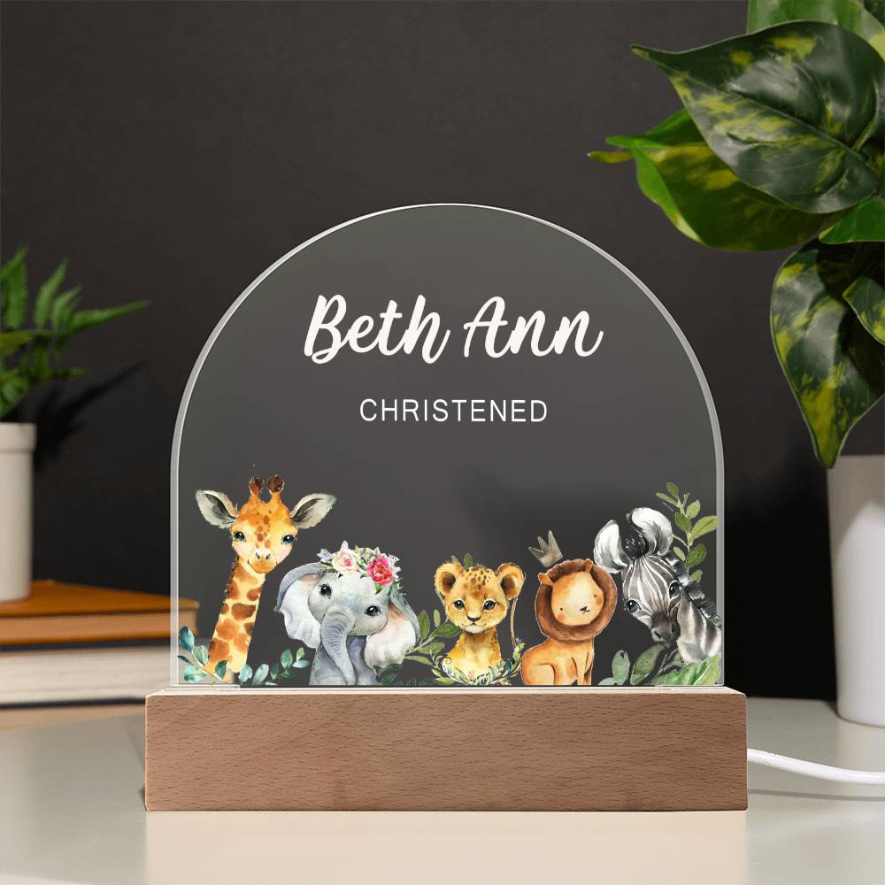 Personalized Christening Gift