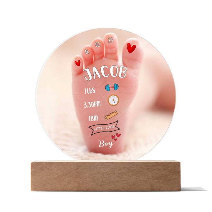 acrylic led plaque