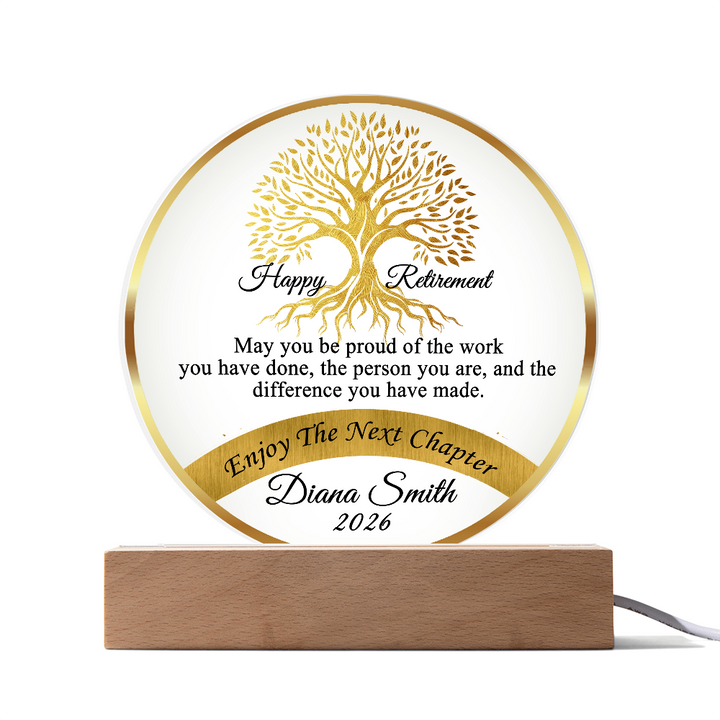 Custom Retirement Gift For Boss Co Worker
