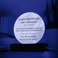 acrylic led plaque