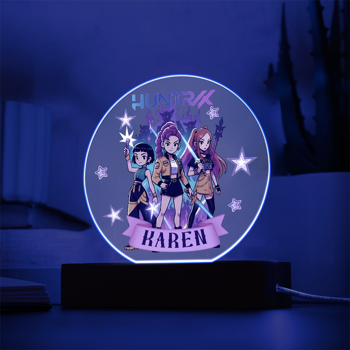 Kpop Hunter LED Night Light