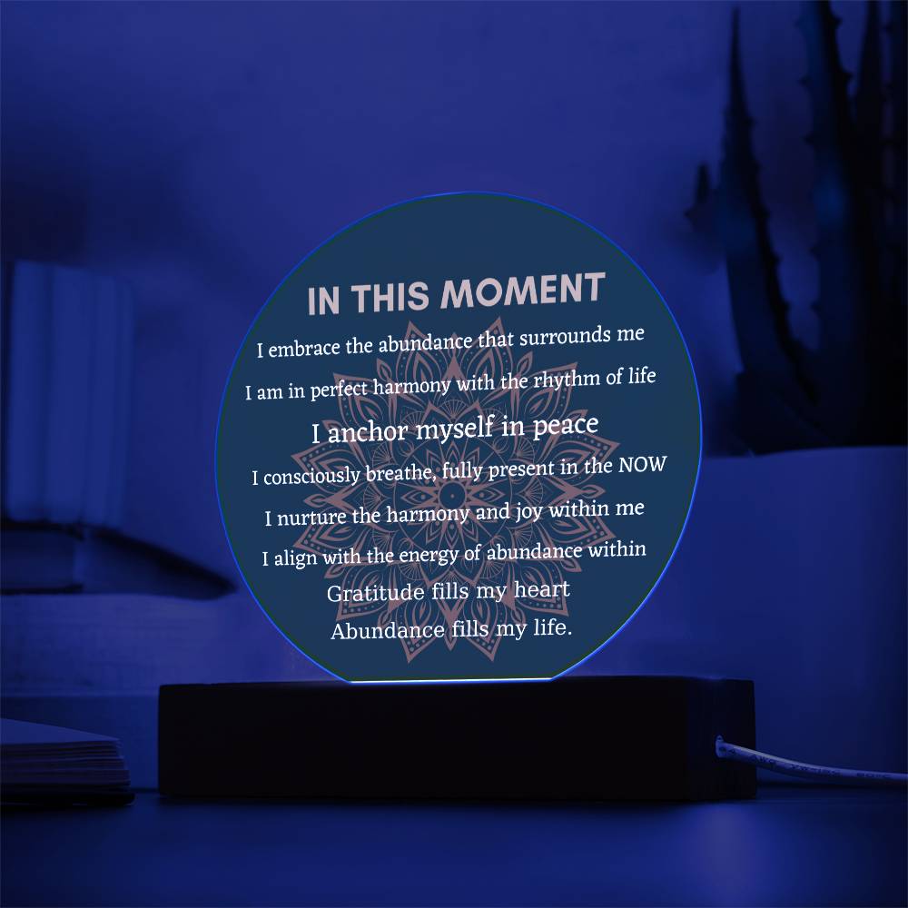 daily reminder plaque
