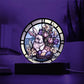 Easter Bunny Stained glass design acrylic plaque