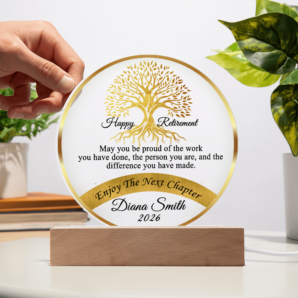 Custom Retirement Gift For Boss Co Worker