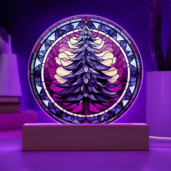 Pine Tree Christmas Night Light