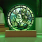 Easter Bunny Stained glass design acrylic plaque