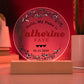 Personalized Baby Arrival Plaque