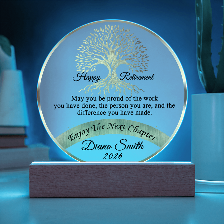 Custom Retirement Gift For Boss Co Worker