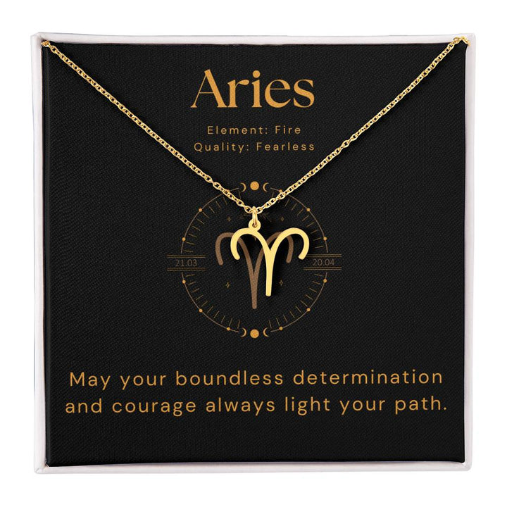 zodiac sign necklace