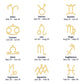 Libra - Zodiac Sign Necklace