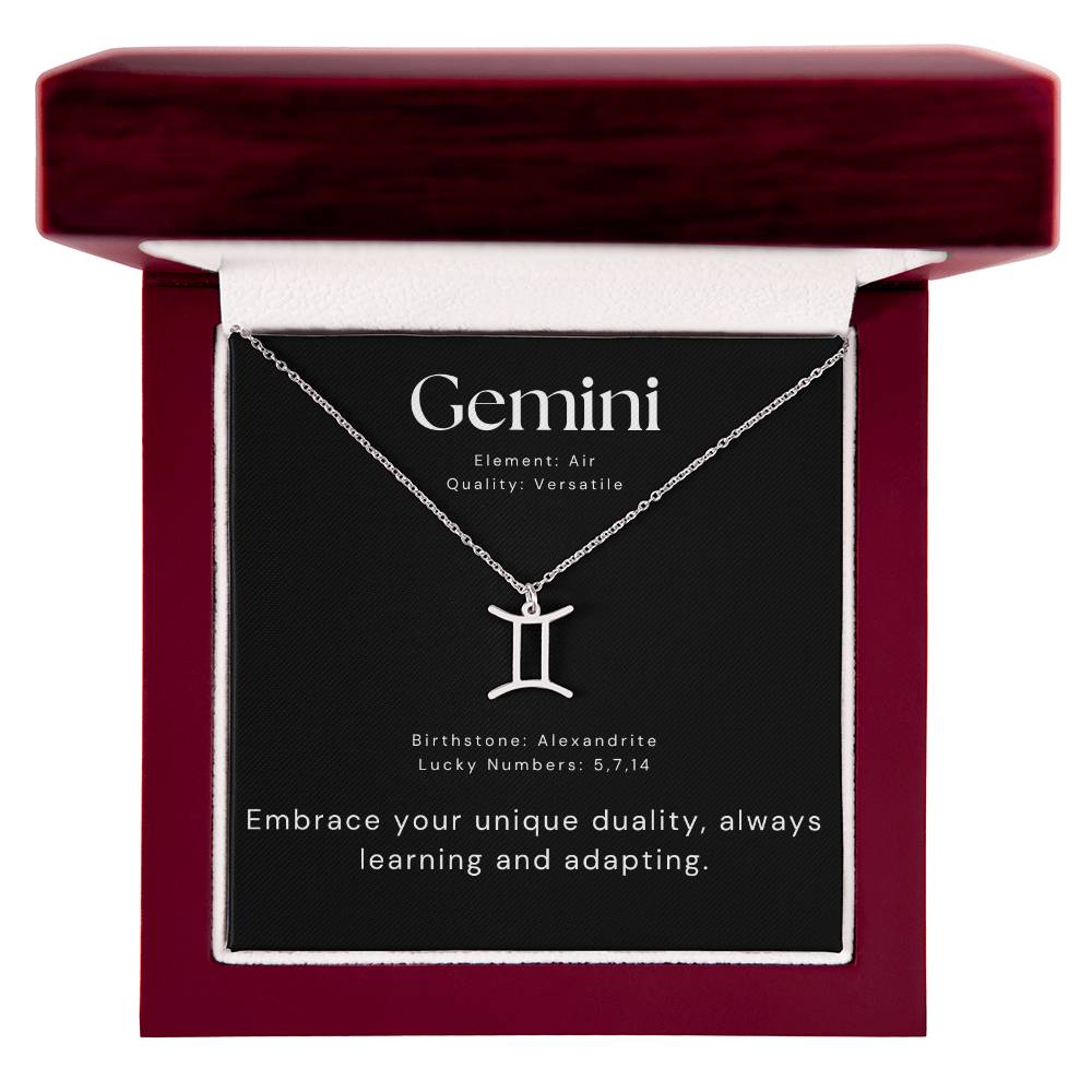 zodiac sign necklace
