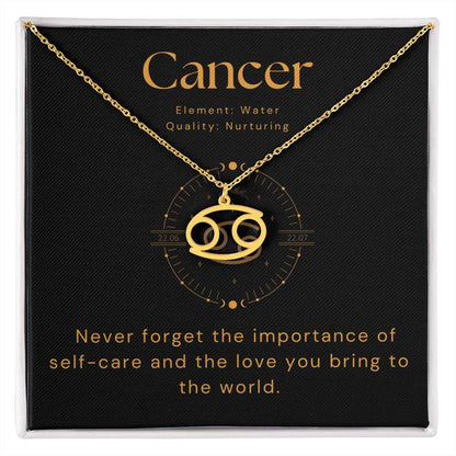 Cancer - Zodiac Sign Necklace