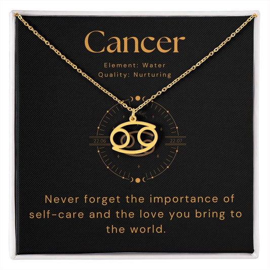 Cancer - Zodiac Sign Necklace