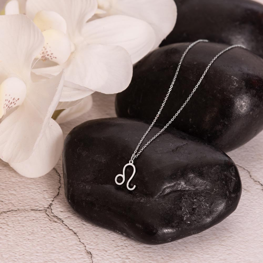 silver zodiac necklace