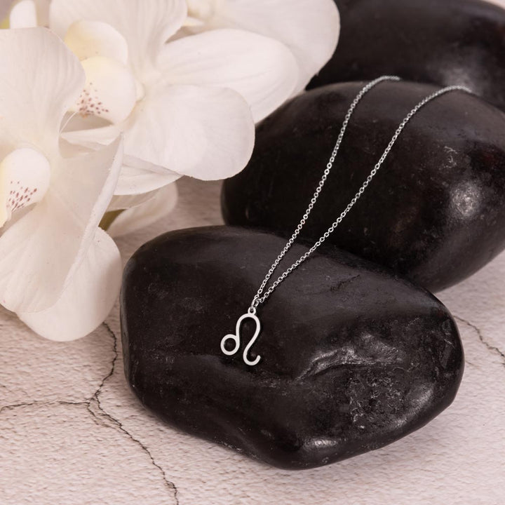 silver zodiac necklace