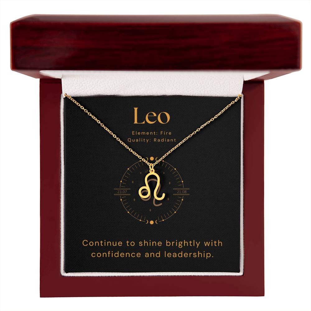 Leo - Zodiac Sign Necklace