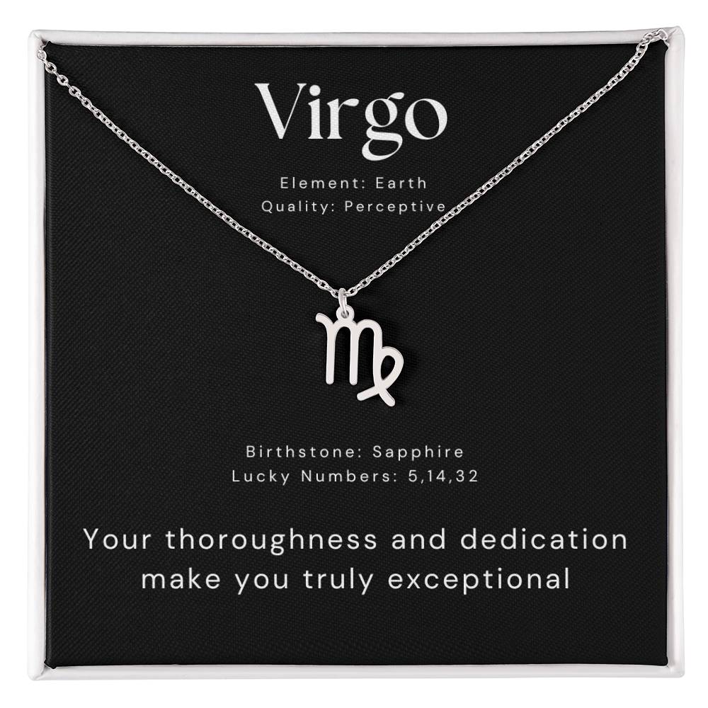 zodiac necklace gift