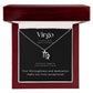 virgo zodiac necklace