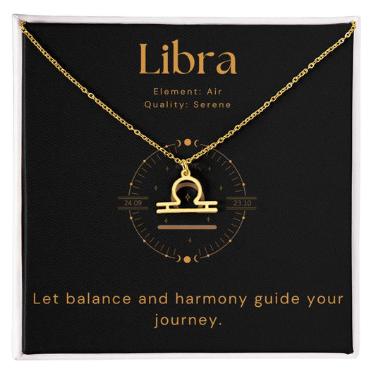 Libra - Zodiac Sign Necklace