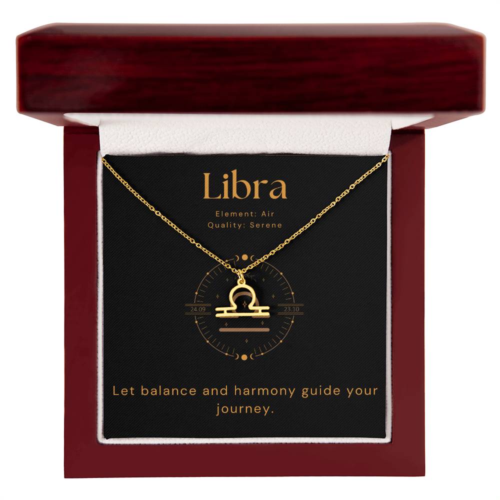 Libra - Zodiac Sign Necklace