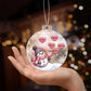 Personalized snowman ornament