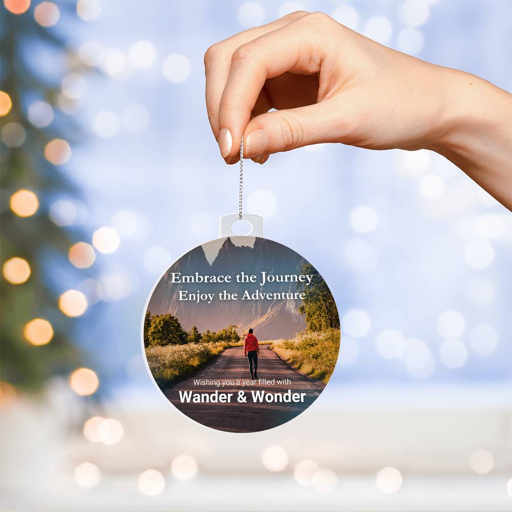 Wander & Wonder - Adventure Lover Ornament
