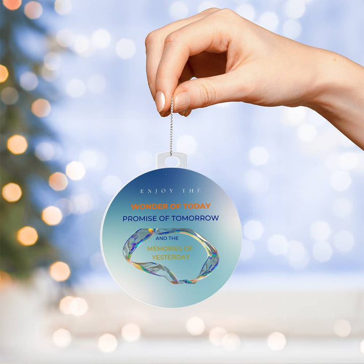 Inspirational Ornament – Wonder, Promise, Memories