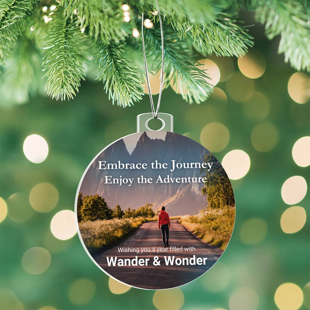 Wander & Wonder - Adventure Lover Ornament
