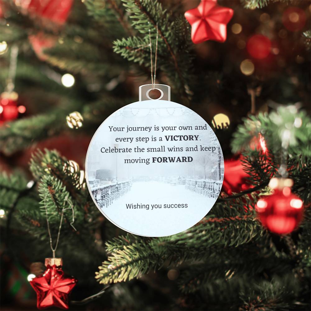 Celebrate Your Wins - Acrylic Ornament