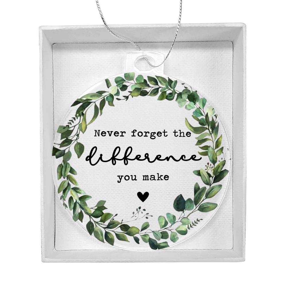 motivational ornament