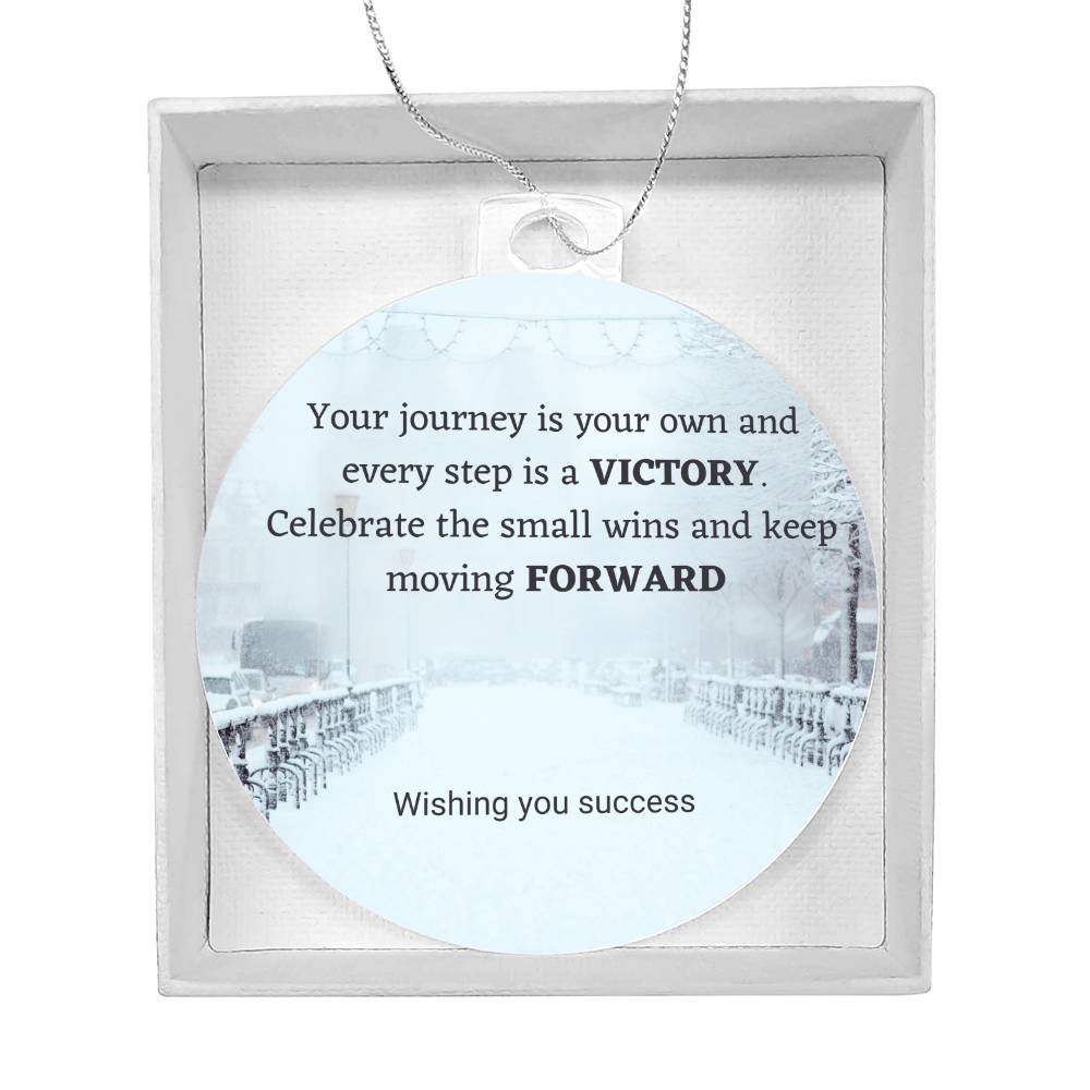 Celebrate Your Wins - Acrylic Ornament