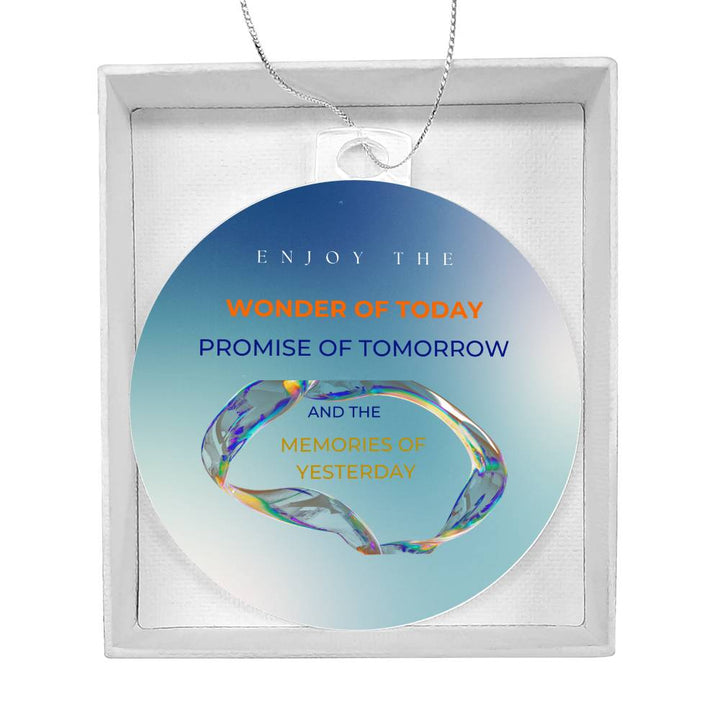 Inspirational Ornament – Wonder, Promise, Memories
