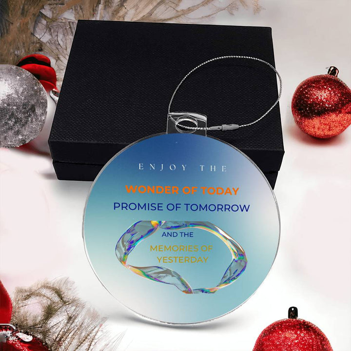 Inspirational Ornament – Wonder, Promise, Memories